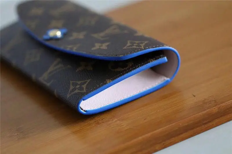 2019 monogram canvas emilie wallet bleu jean m63895 4