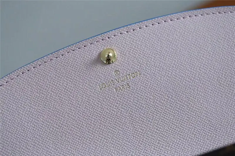 2019 monogram canvas emilie wallet bleu jean m63895 8
