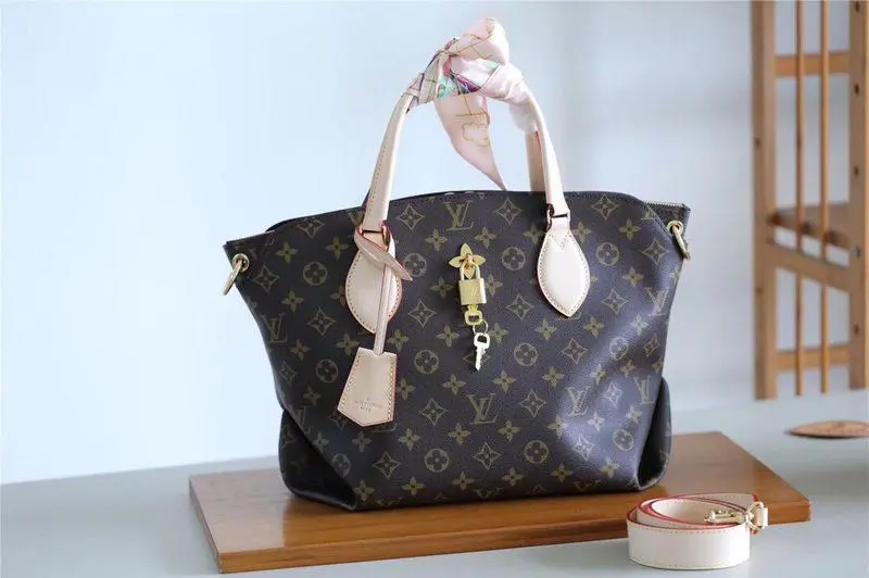 2019 monogram canvas flower zipped tote mm hl m44360 1 2019 monogram canvas flower zipped tote mm hl m44360 1