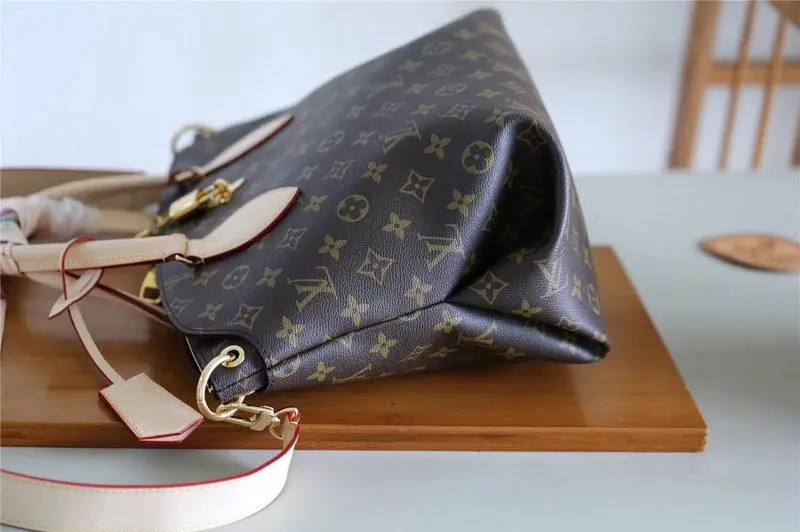 2019 monogram canvas flower zipped tote mm hl m44360 4