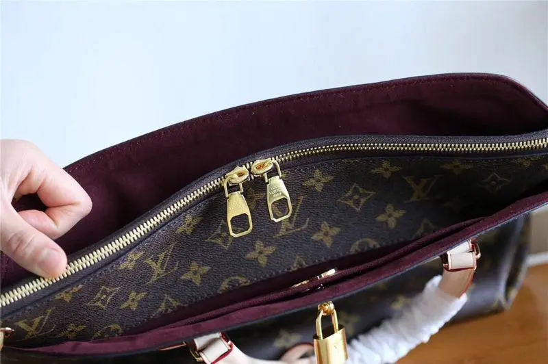 2019 monogram canvas flower zipped tote mm hl m44360 8