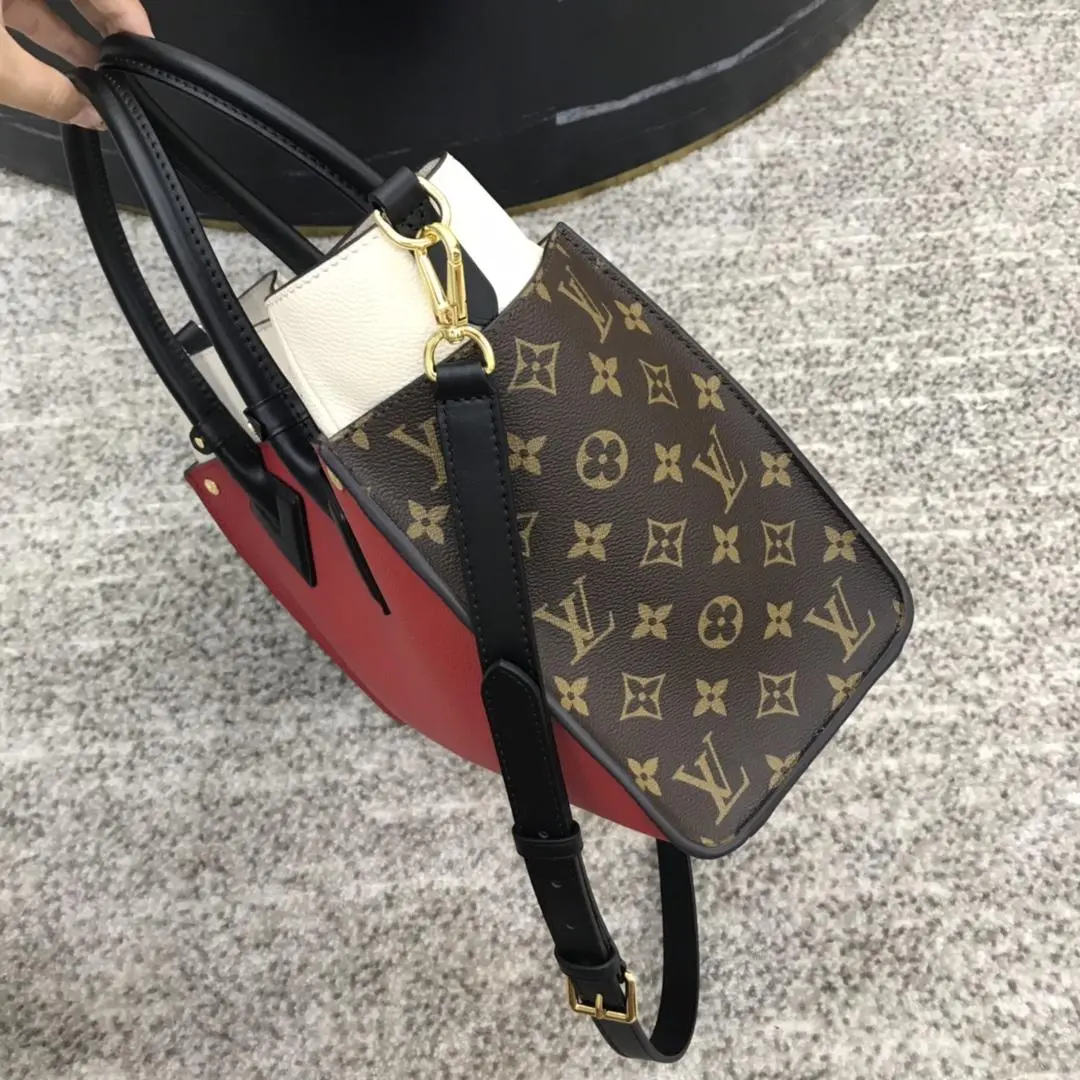 2019 monogram canvas on my side pirate red m53824 4