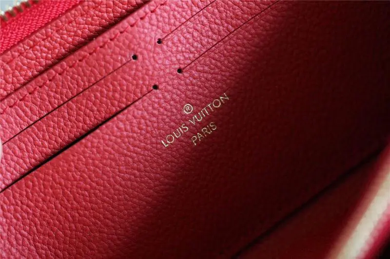 2019 monogram empreinte clemence wallet marine rouge m63920 11