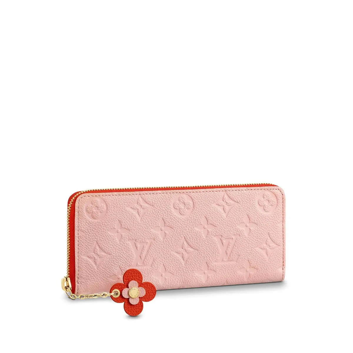 2019 monogram empreinte clemence wallet rose poudre m64161 1