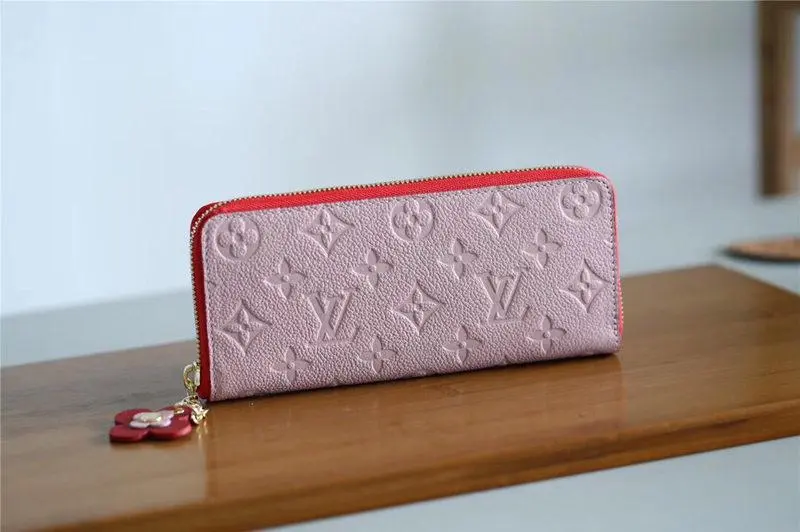 2019 monogram empreinte clemence wallet rose poudre m64161 4