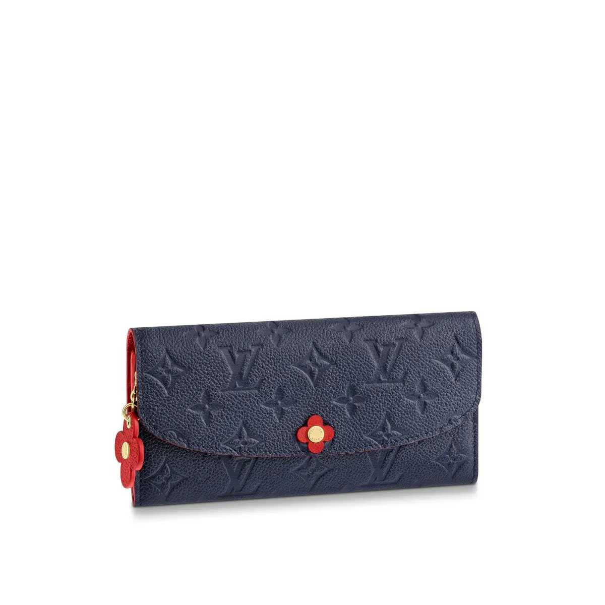 2019 monogram empreinte emilie wallet marine rouge m63918 1