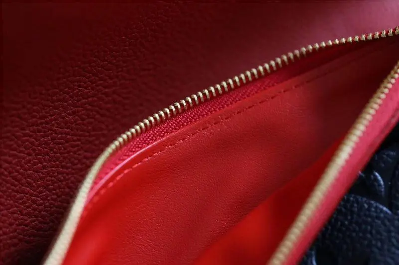 2019 monogram empreinte emilie wallet marine rouge m63918 2