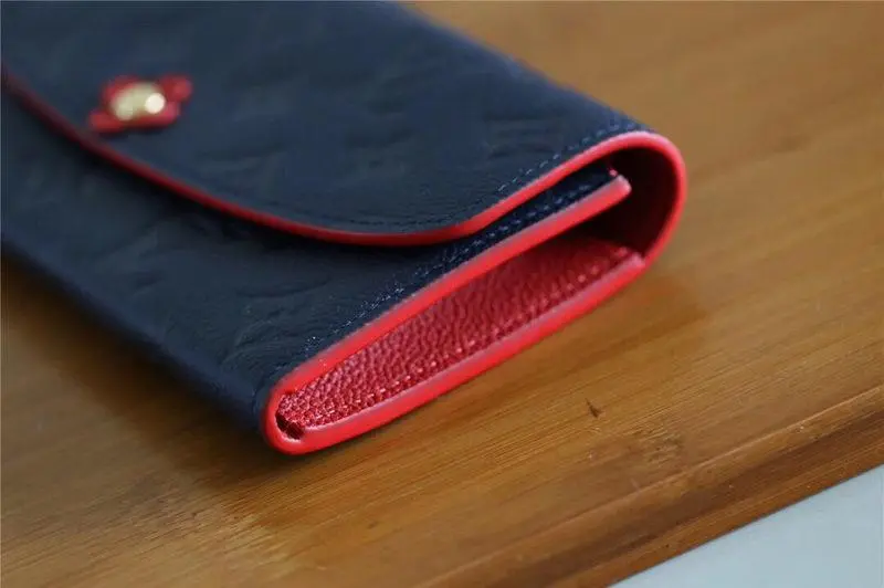 2019 monogram empreinte emilie wallet marine rouge m63918 5
