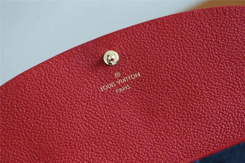 2019 monogram empreinte emilie wallet marine rouge m63918 9