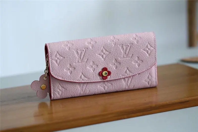 2019 monogram empreinte emilie wallet rose poudre m64162 3