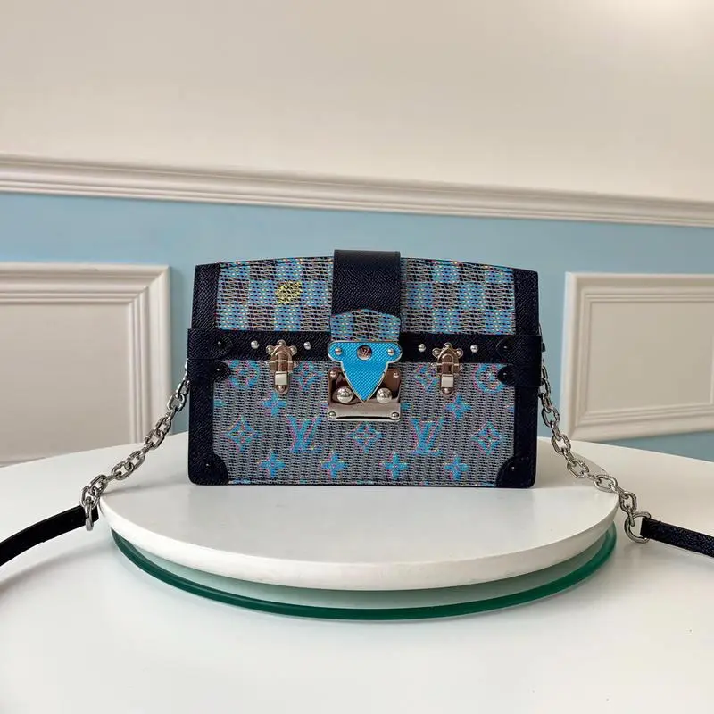 2019 monogram lv pop trunk clutch blue m55456 4