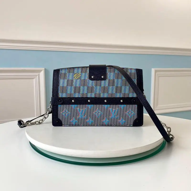2019 monogram lv pop trunk clutch blue m55456 7
