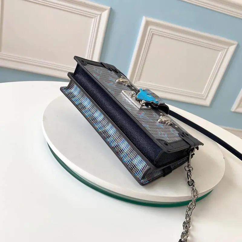 2019 monogram lv pop trunk clutch blue m55456 8