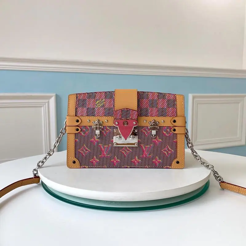 2019 monogram lv pop trunk clutch red m55453 1