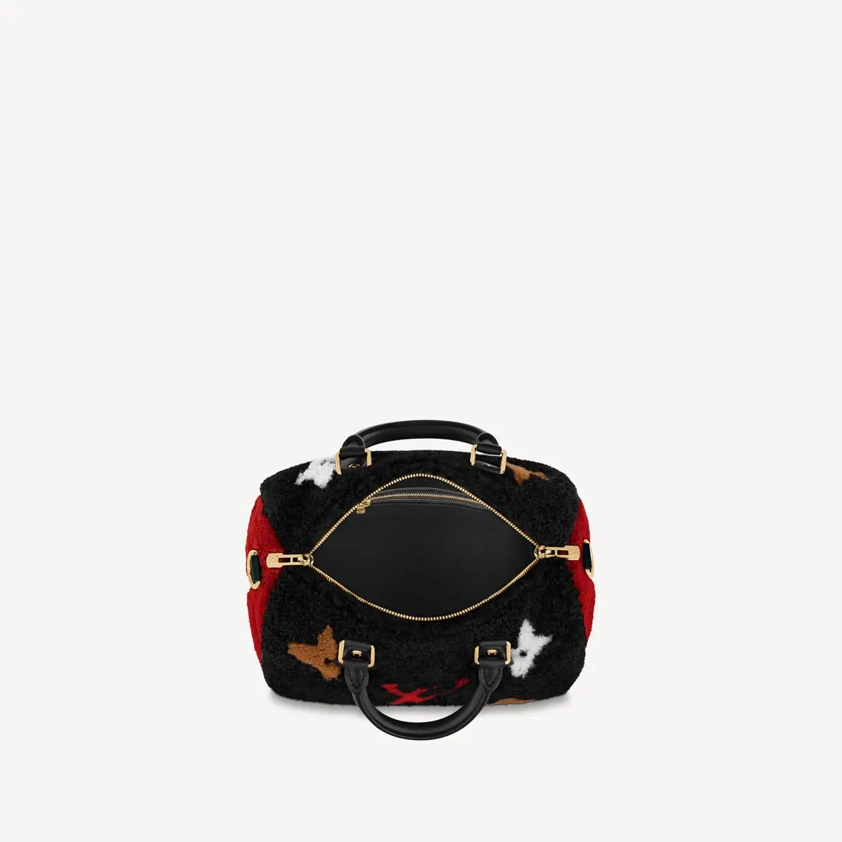 2019 monogram lv teddy limited edition speedy bandouliere 25 black m55423 4