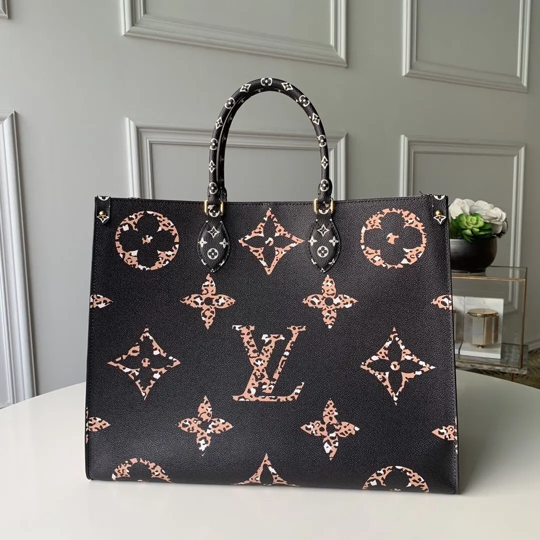 2019 monogram motif onthego tote bag brown m44675 brown 1 2019 monogram motif onthego tote bag brown m44675 brown 1
