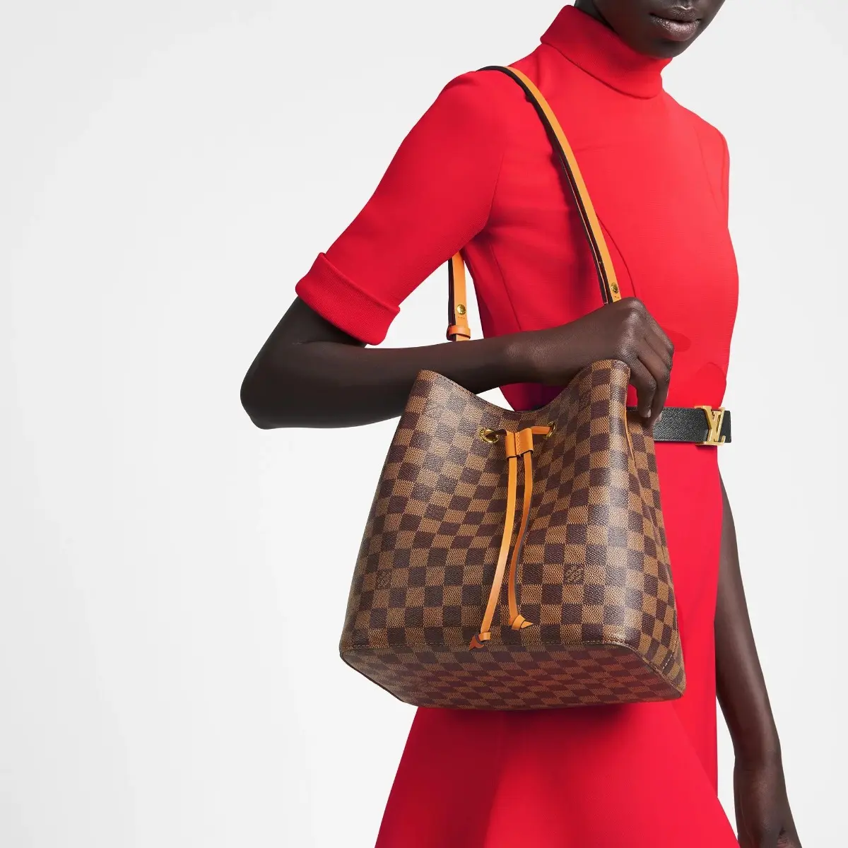 2020 damier ebene neonoe safran yellow n40213 3