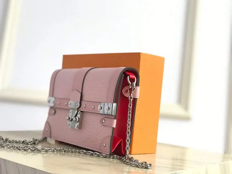 2020 epi cowhide trunk chain wallet pink m67508 5 2020 epi cowhide trunk chain wallet pink m67508 5