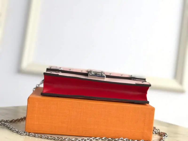 2020 epi cowhide trunk chain wallet pink m67508 6 2020 epi cowhide trunk chain wallet pink m67508 6
