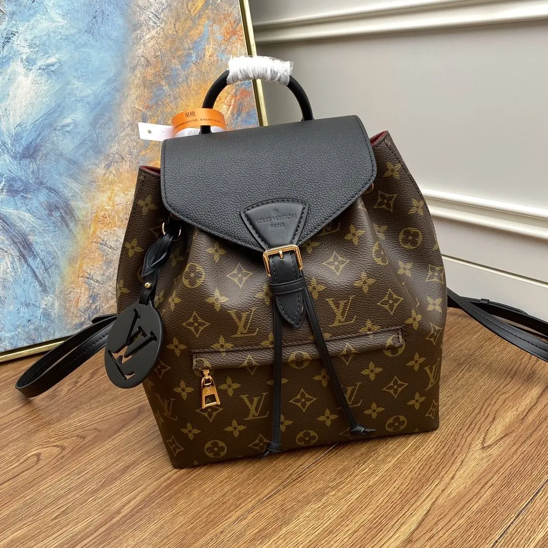 2020 monogram canvas montsouris pm black m45515 3