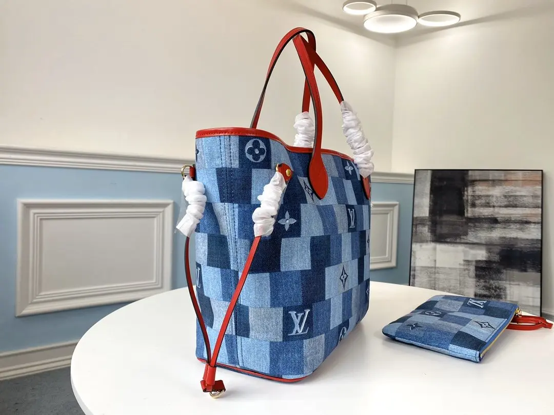 2020 monogram denim neverfull mm m44981 4