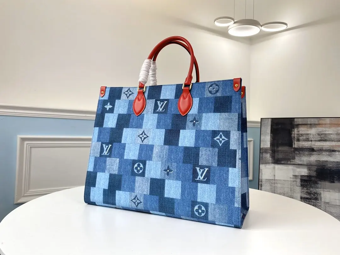 2020 monogram denim onthego gm m44992 5 2020 monogram denim onthego gm m44992 5