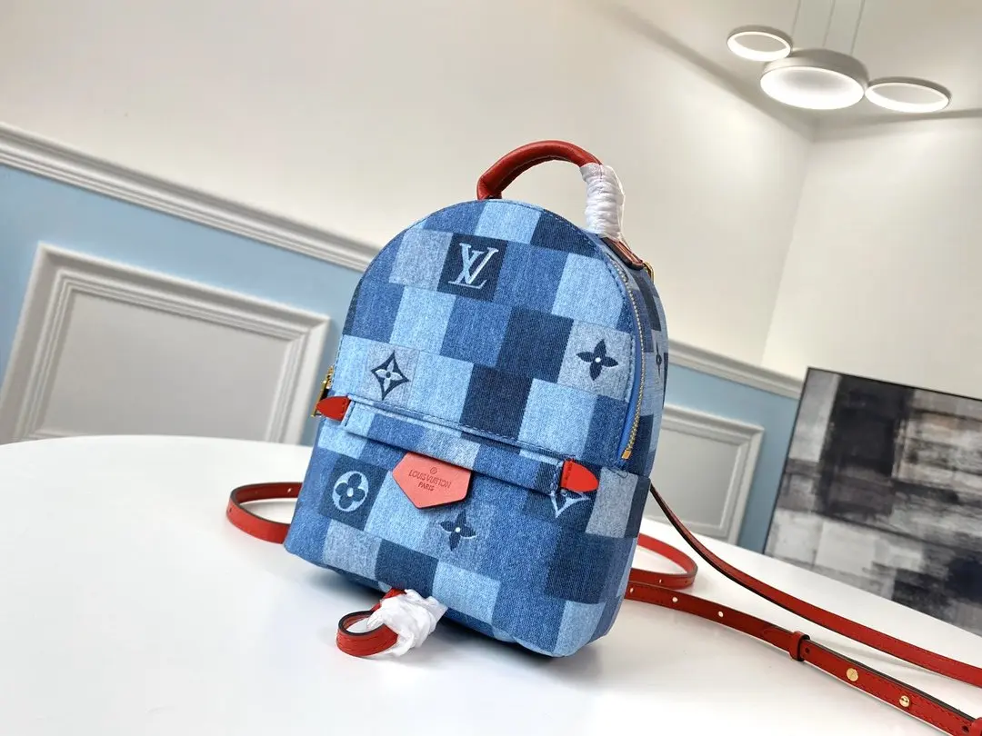2020 monogram denim palm springs mini backpack m45043 4