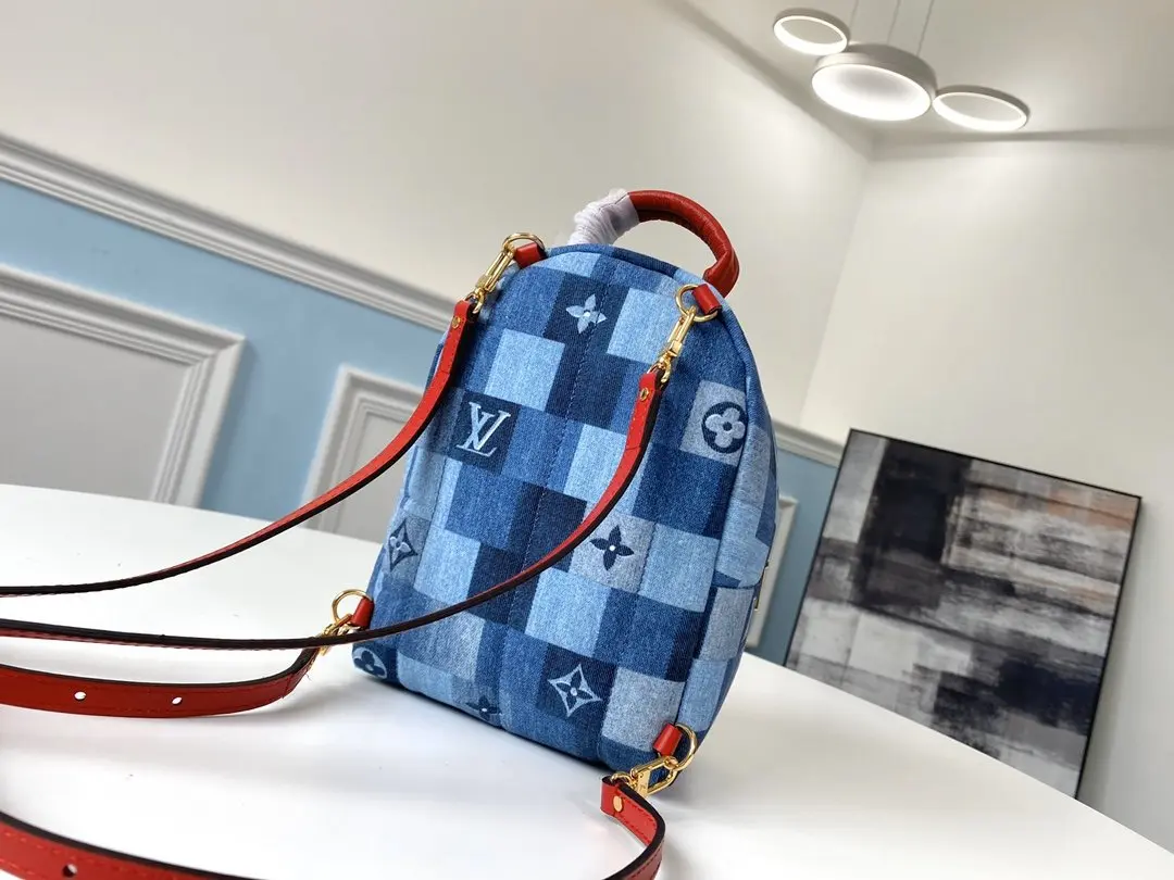 2020 monogram denim palm springs mini backpack m45043 5