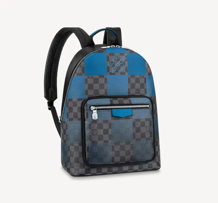 blue damier graphite giant josh backpack n40402 1 blue damier graphite giant josh backpack n40402 1