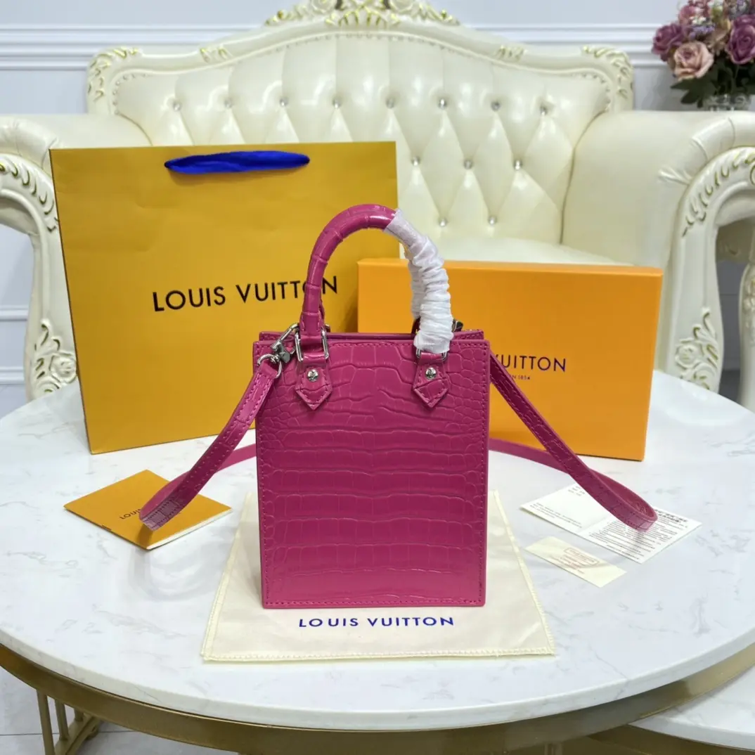 brilliant alligator leather petit sac plat bag pink n99487 pink 1 brilliant alligator leather petit sac plat bag pink n99487 pink 1