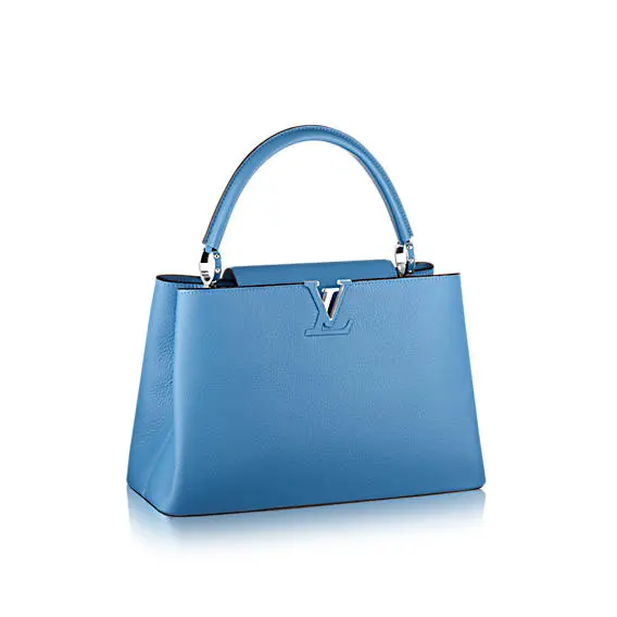 capucines mm handbag bleuet m94663 1 capucines mm handbag bleuet m94663 1