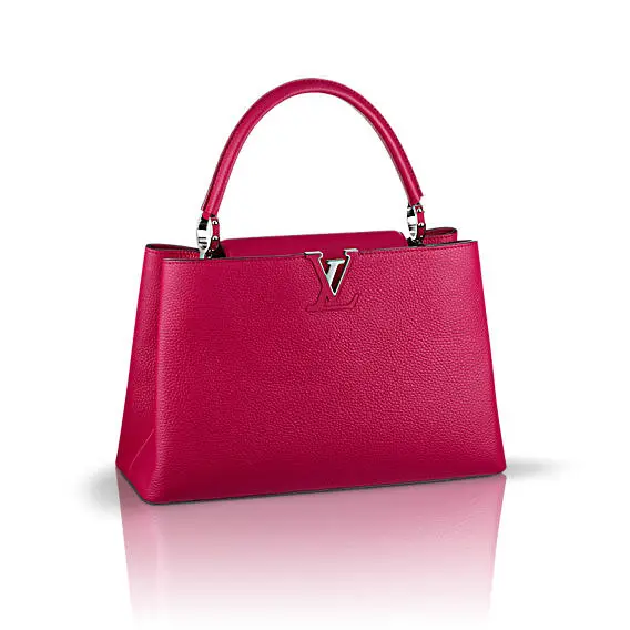capucines mm handbag fuchsia m94538 1 capucines mm handbag fuchsia m94538 1