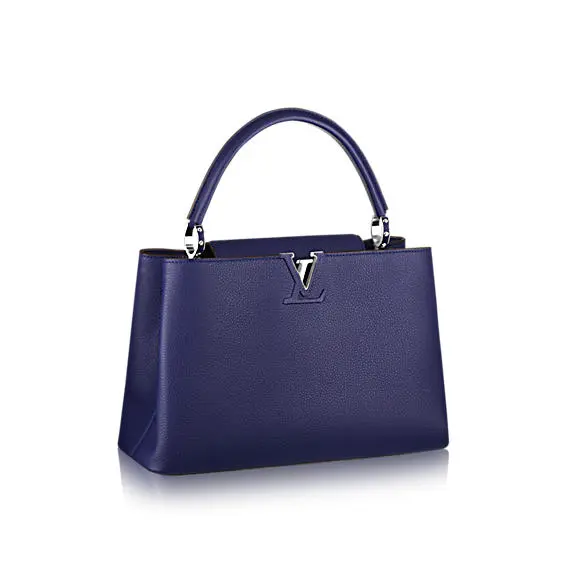 capucines mm handbag indigo m94665 1 capucines mm handbag indigo m94665 1