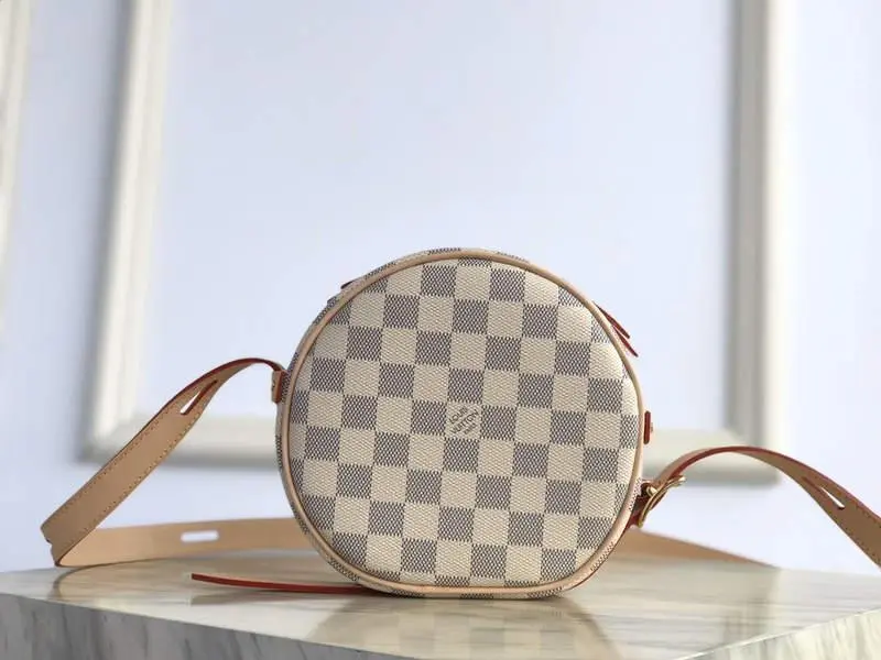 damier azur boite chapeau souple pm n40333 4
