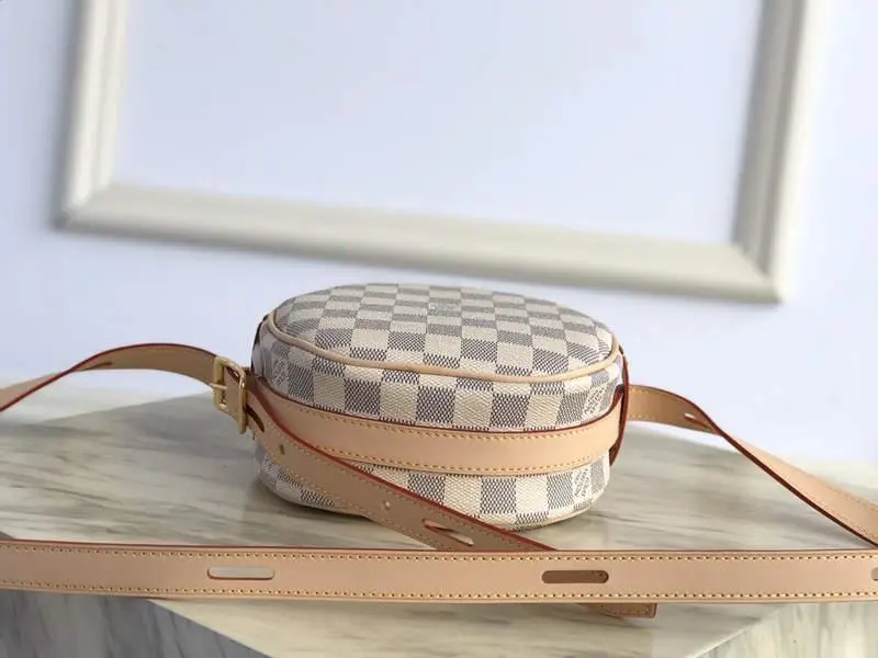 damier azur boite chapeau souple pm n40333 7