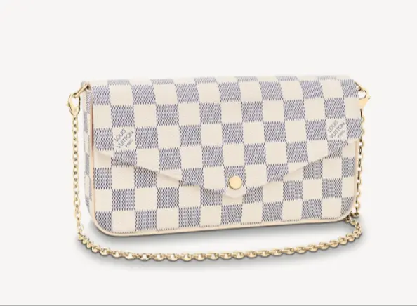 damier azur canvas pochette felicie n63106 1 damier azur canvas pochette felicie n63106 1