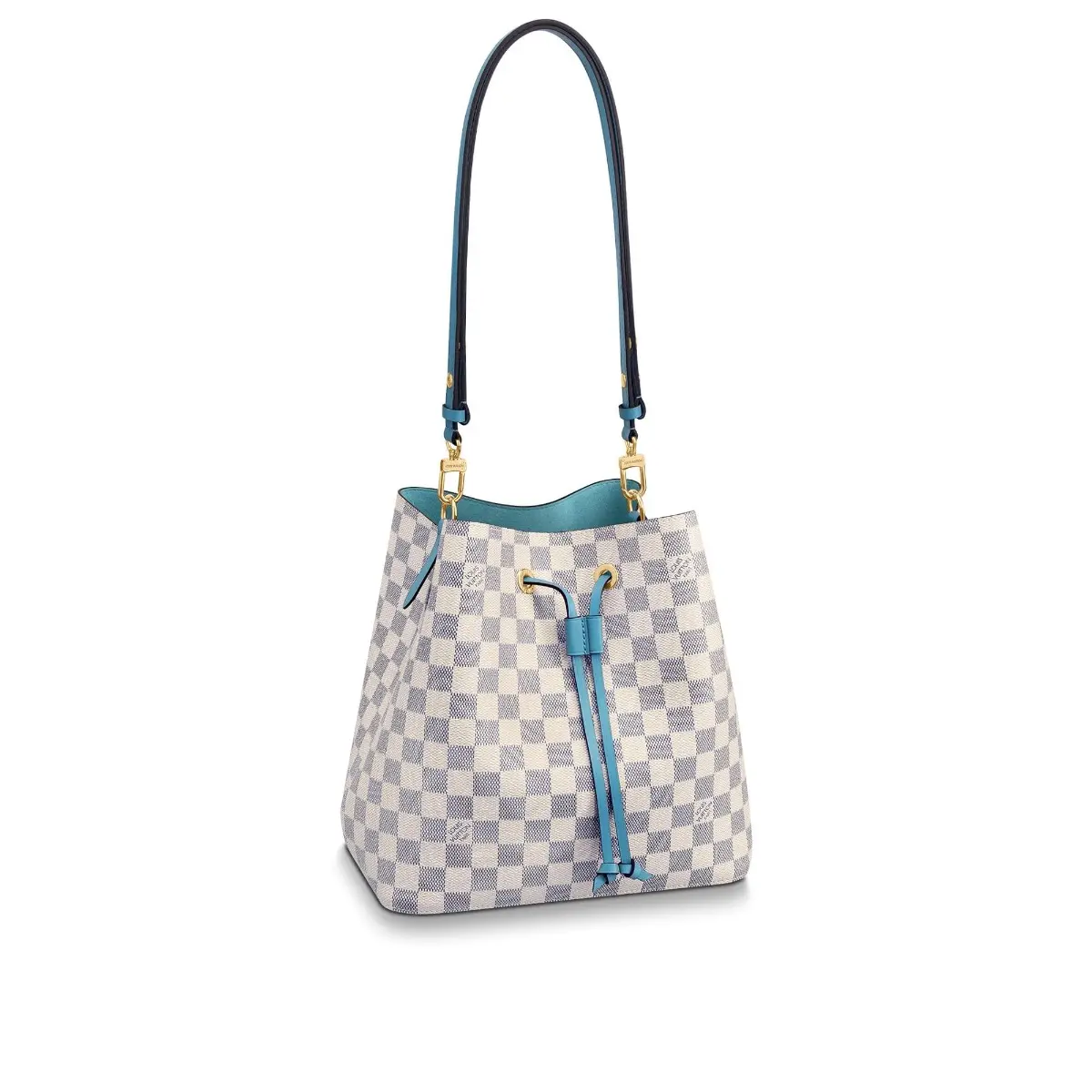 damier azur neonoe bucket bag bleuet n40153 1 damier azur neonoe bucket bag bleuet n40153 1