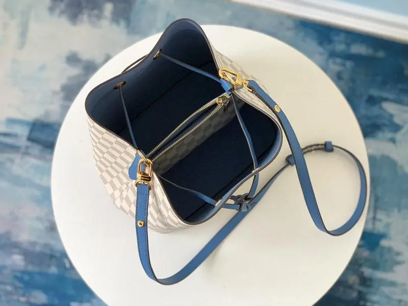 damier azur neonoe bucket bag bleuet n40153 2 damier azur neonoe bucket bag bleuet n40153 2