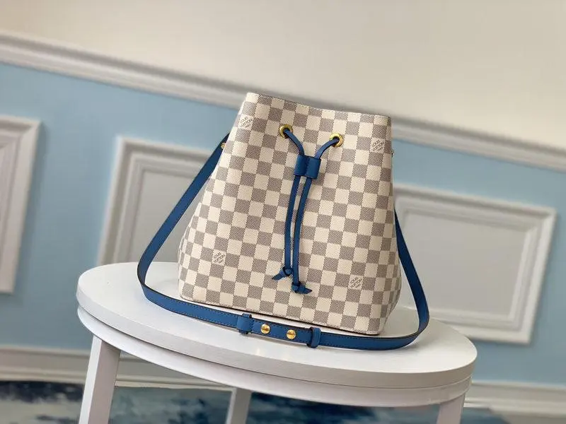 damier azur neonoe bucket bag bleuet n40153 3 damier azur neonoe bucket bag bleuet n40153 3