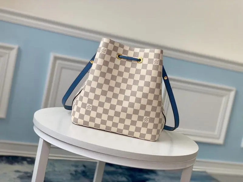 damier azur neonoe bucket bag bleuet n40153 5 damier azur neonoe bucket bag bleuet n40153 5