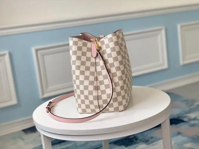 damier azur neonoe bucket bag eau de rose n40152 4