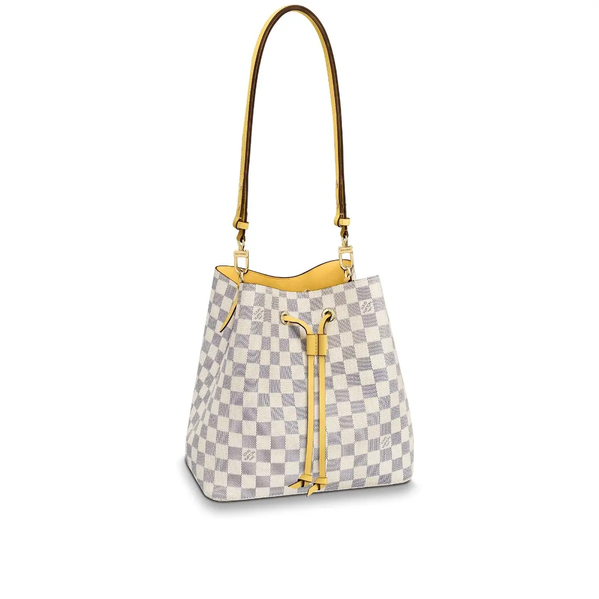 damier azur neonoe bucket bag pineapple n40151 1 damier azur neonoe bucket bag pineapple n40151 1