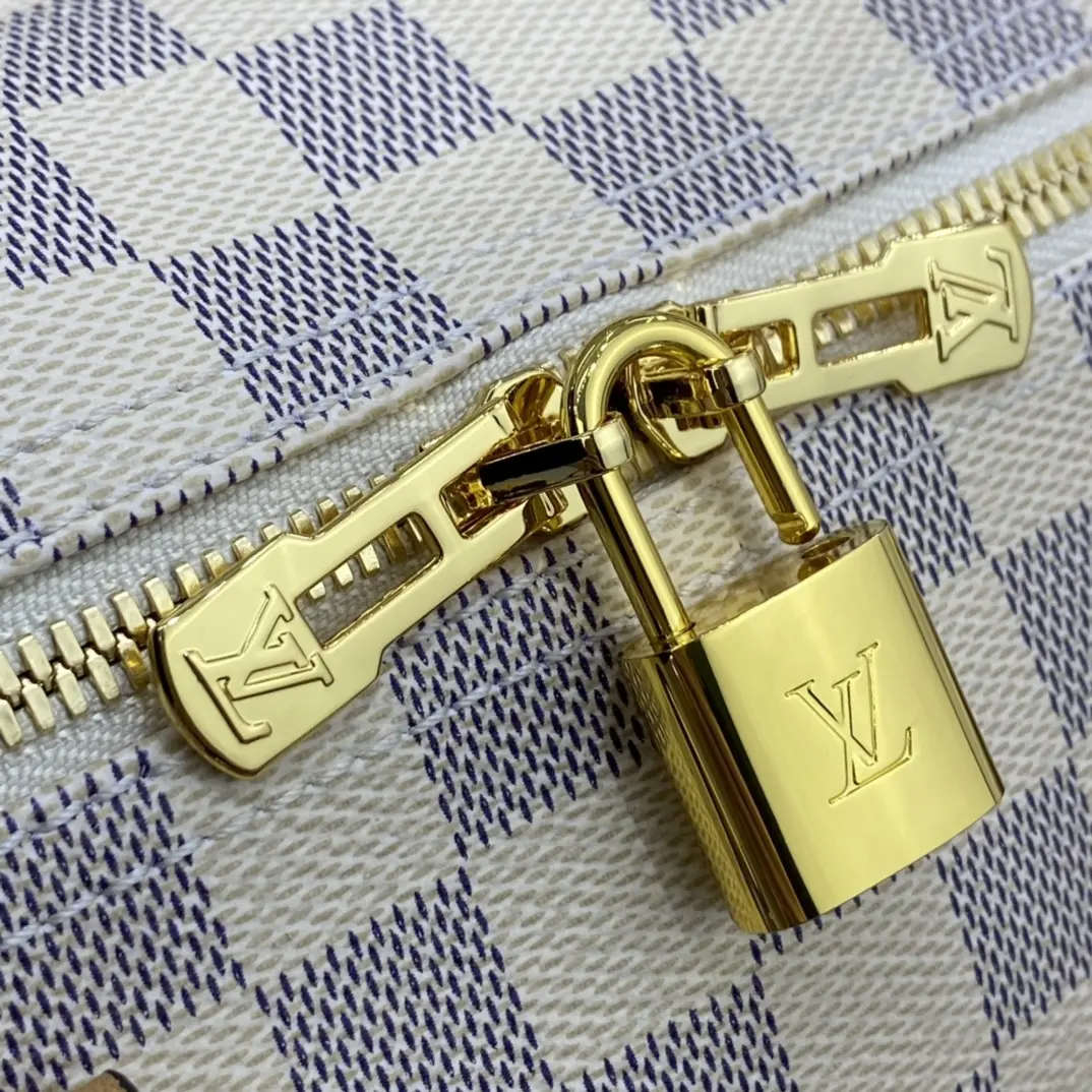 damier azur speedy bandouliere 30 n50054 2
