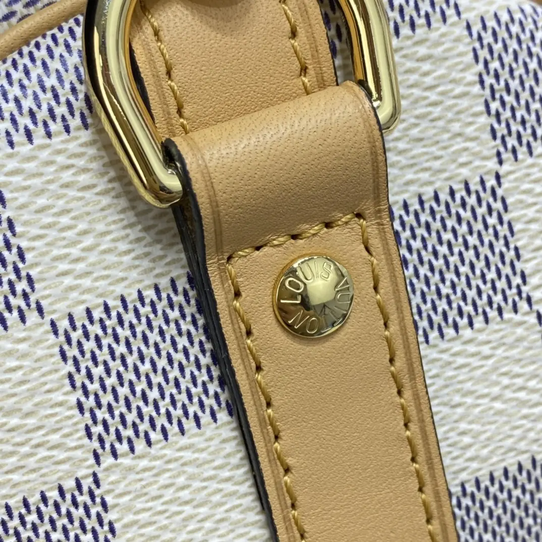 damier azur speedy bandouliere 30 n50054 5