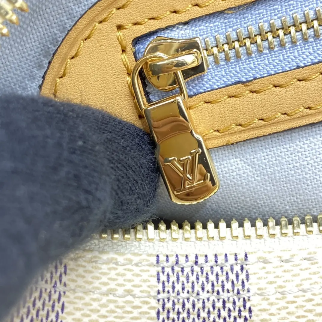 damier azur speedy bandouliere 30 n50054 6