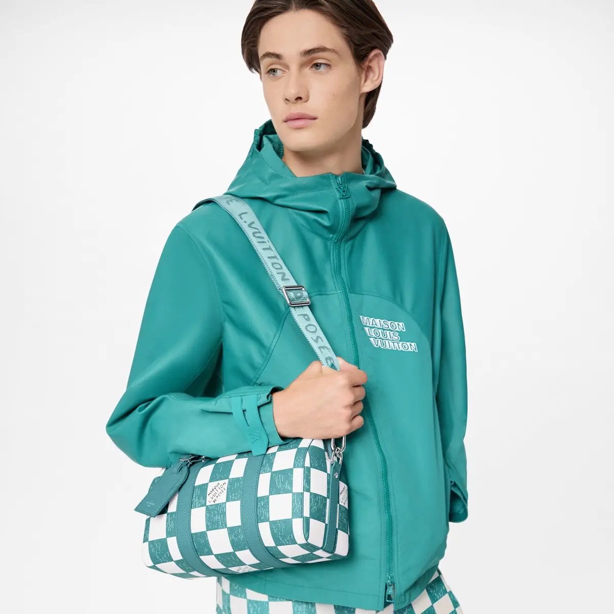 damier checkerboard city keepall bag n50076 3