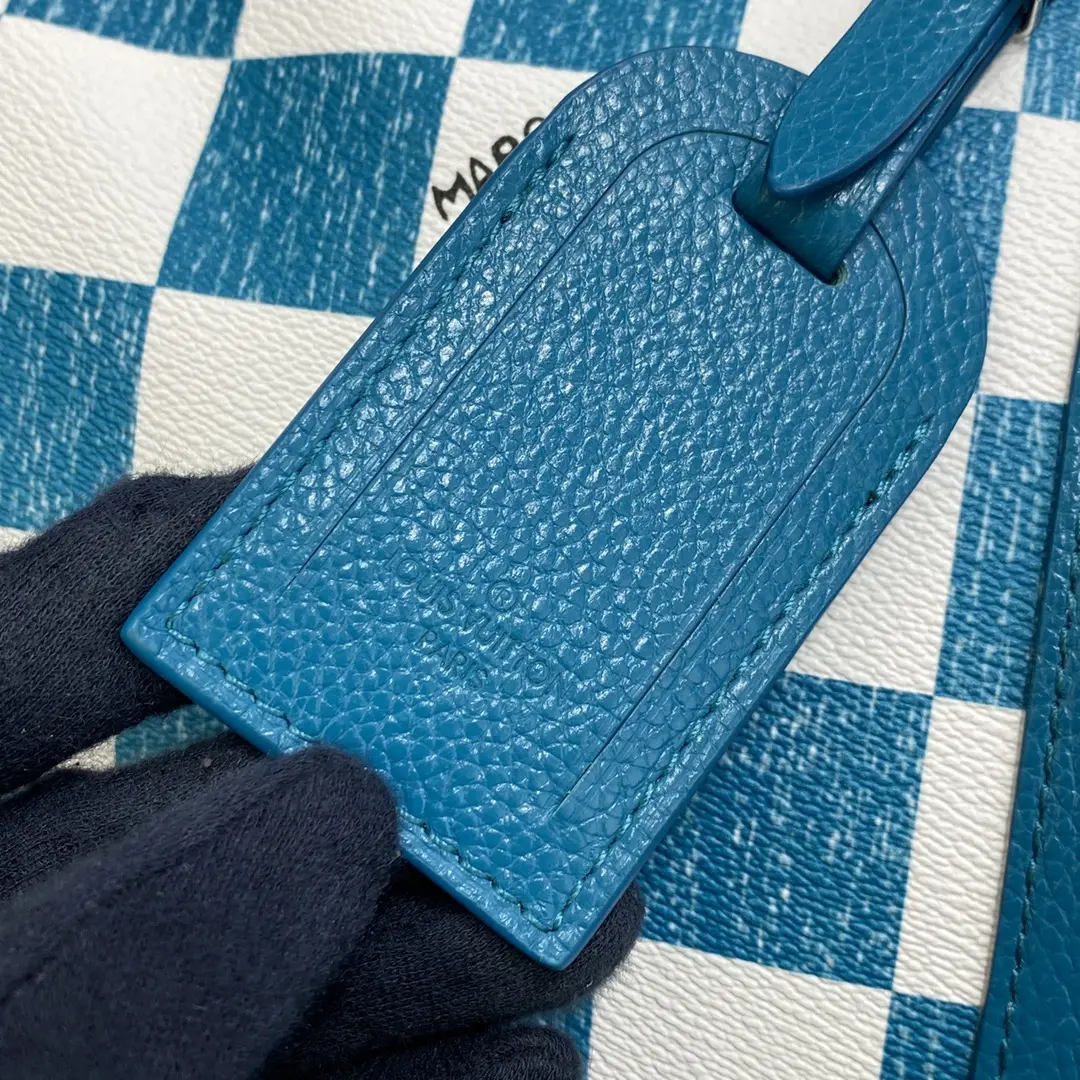 damier checkerboard keepall bandouliere 45 bag n80404 2