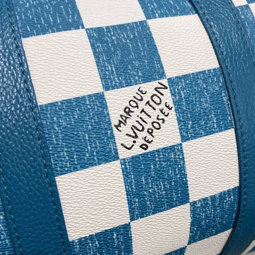 damier checkerboard keepall bandouliere 45 bag n80404 6