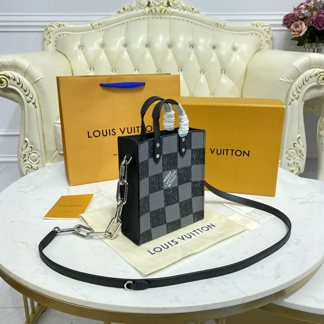 damier checkerboard sac plat xs bag n60479 4