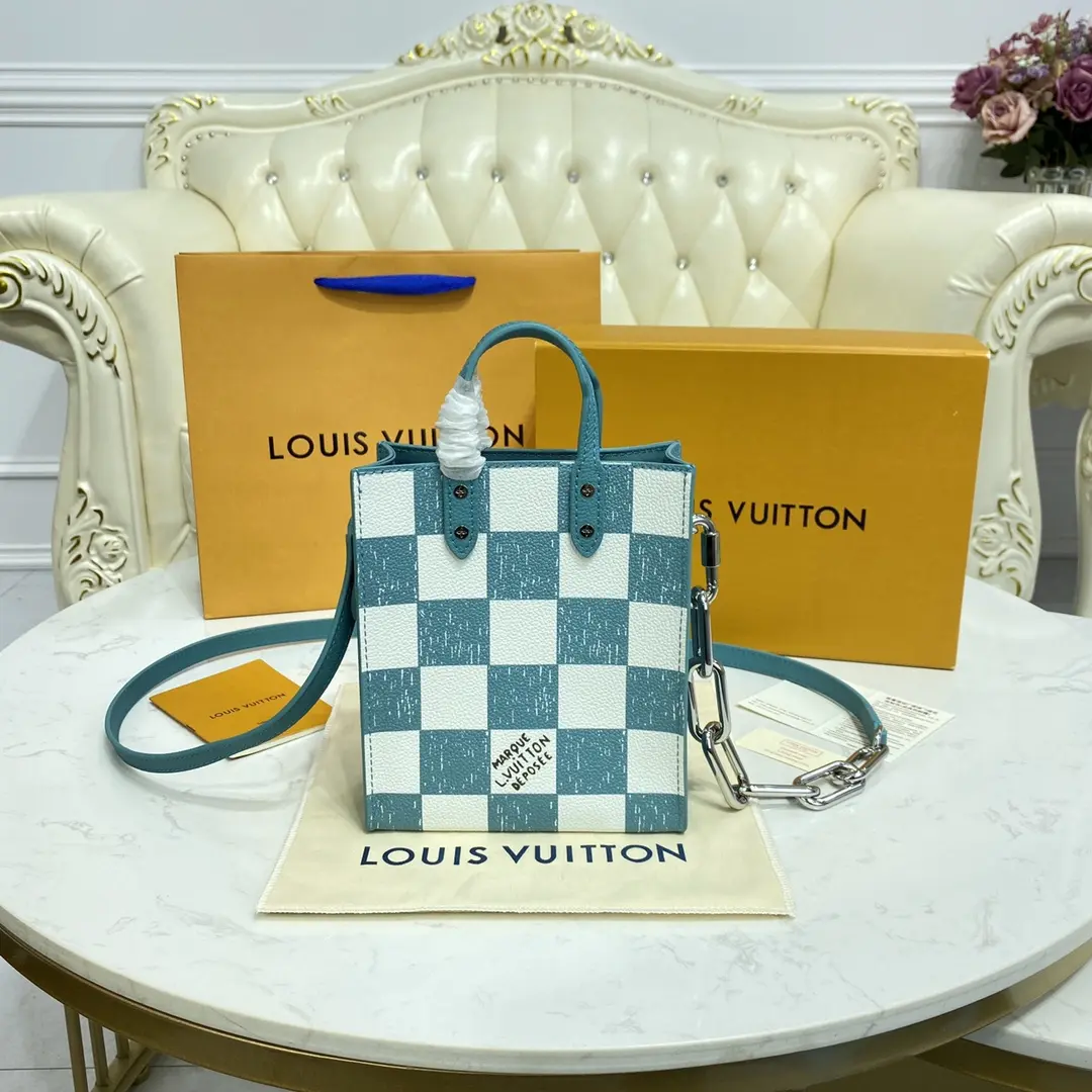 damier checkerboard sac plat xs bag n60495 4